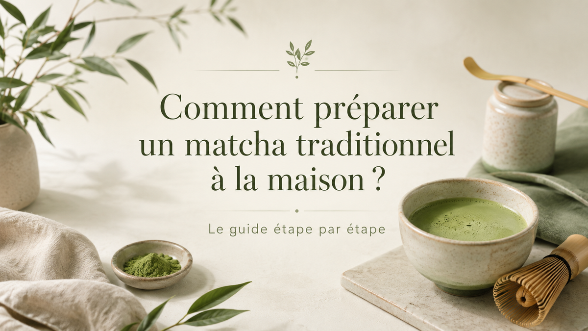 Comment préparer un matcha traditionnel à la maison ? Le guide étape par étape
