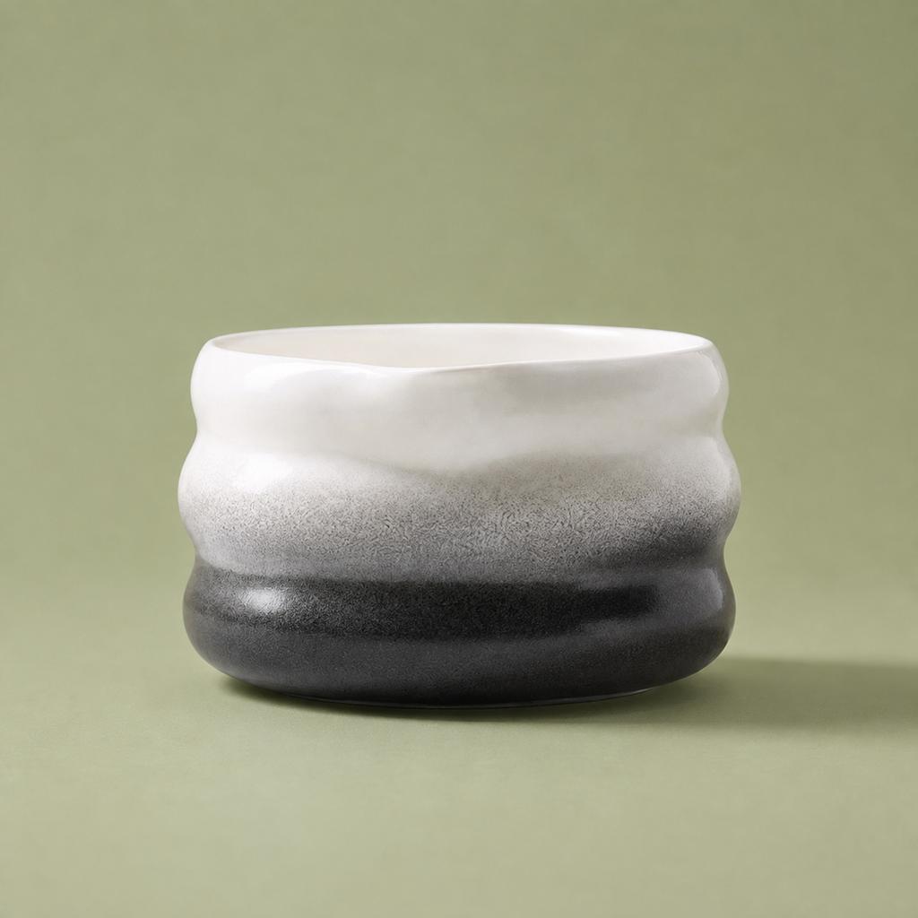 Bol à Matcha - Bec Verseur Dégradé Noir