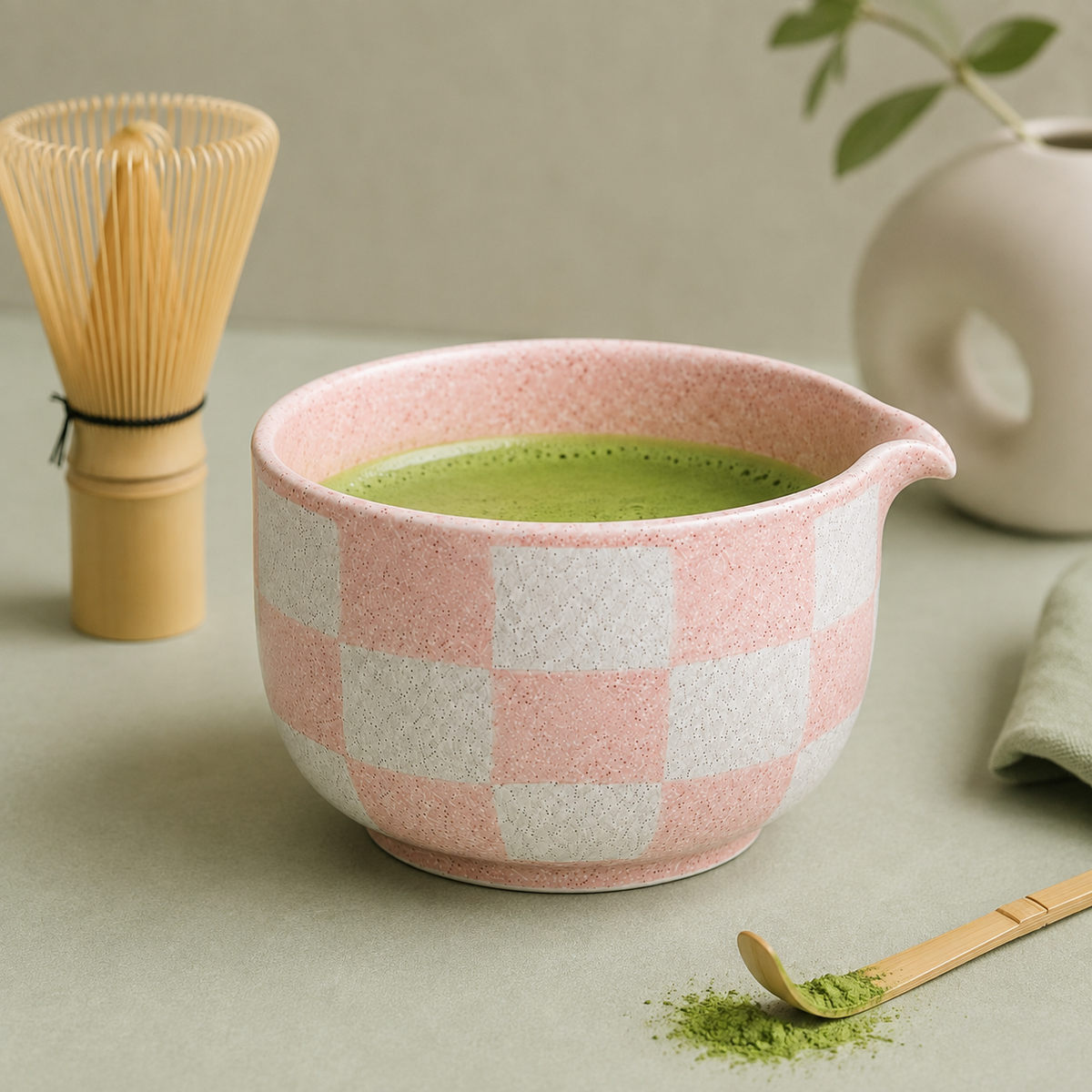 Bol à Matcha - Bec Verseur Rose