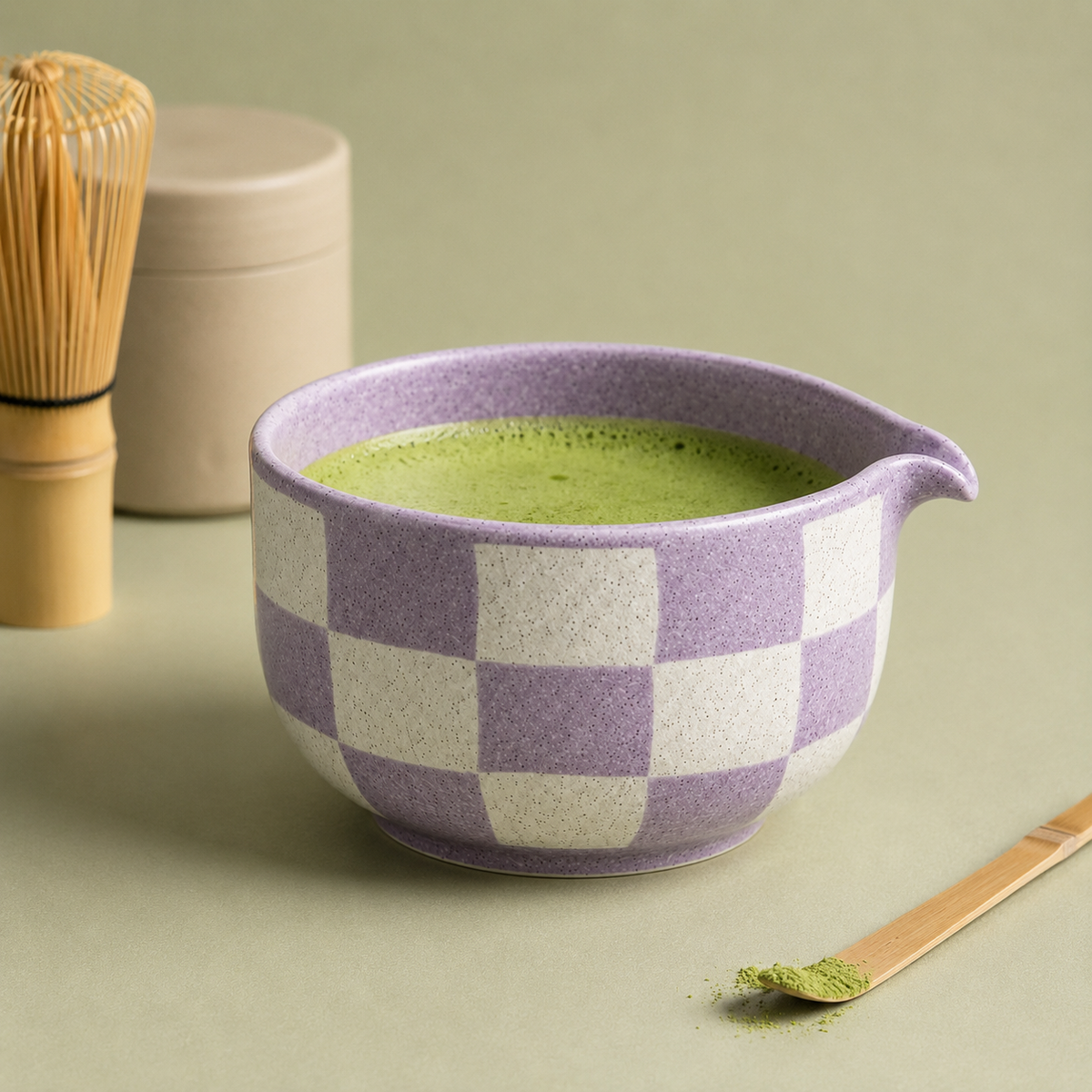 Bol à Matcha - Bec Verseur Violet