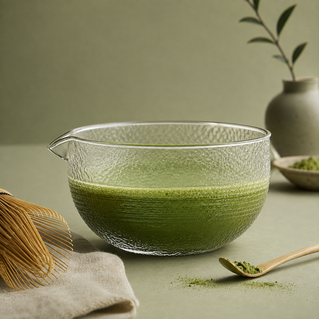 Bol à Matcha - Texturé Translucide