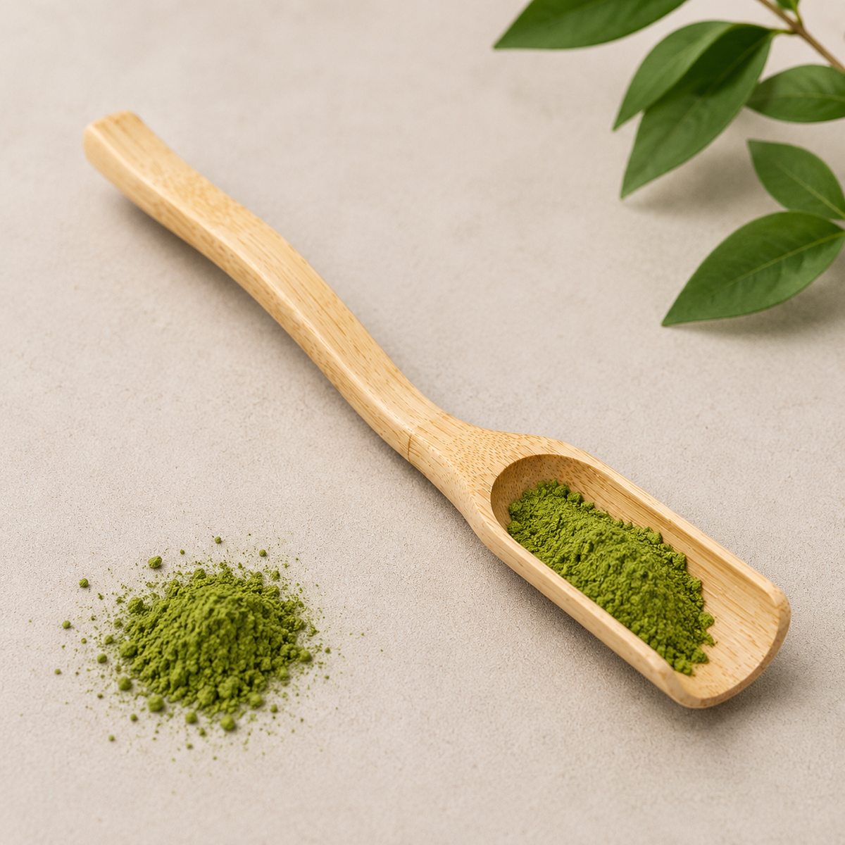 Cuillère à Matcha - Bois Clair