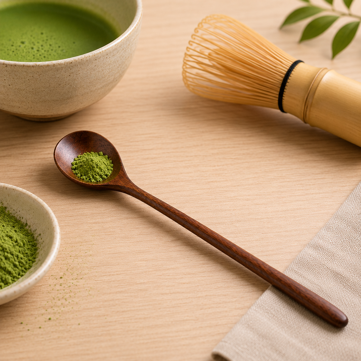 Cuillère à Matcha - Long Manche