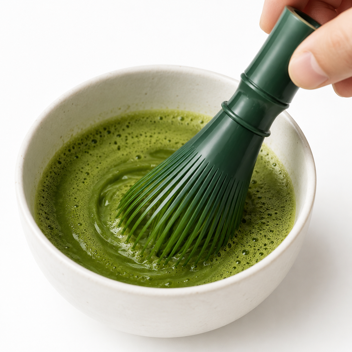 Fouet à Matcha - Lavable Vert