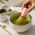 Fouet à Matcha - Bambou Rose