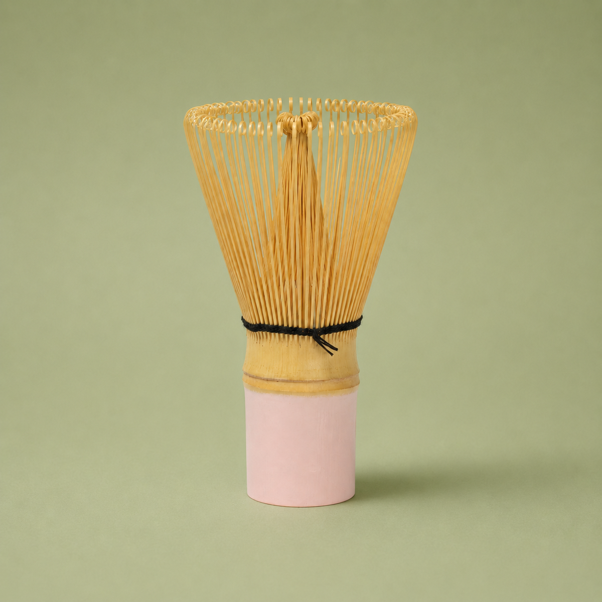 Fouet à Matcha - Bambou Rose