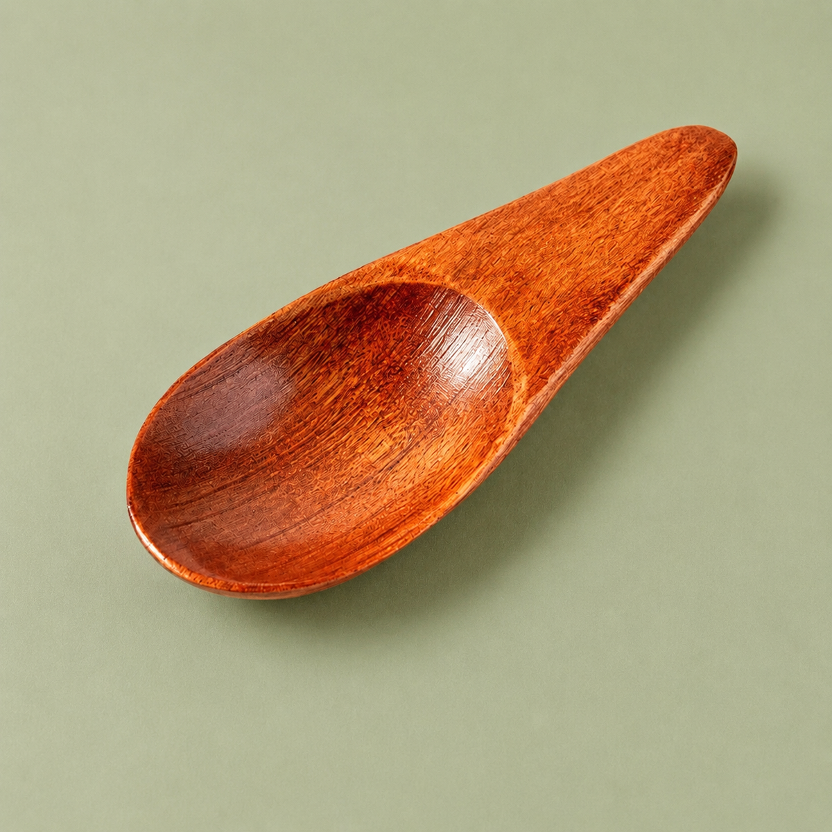 Cuillère à Matcha - Mini Bois Foncé