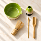 Kit Cérémonie Matcha 5 Pièces - Vert Oribe