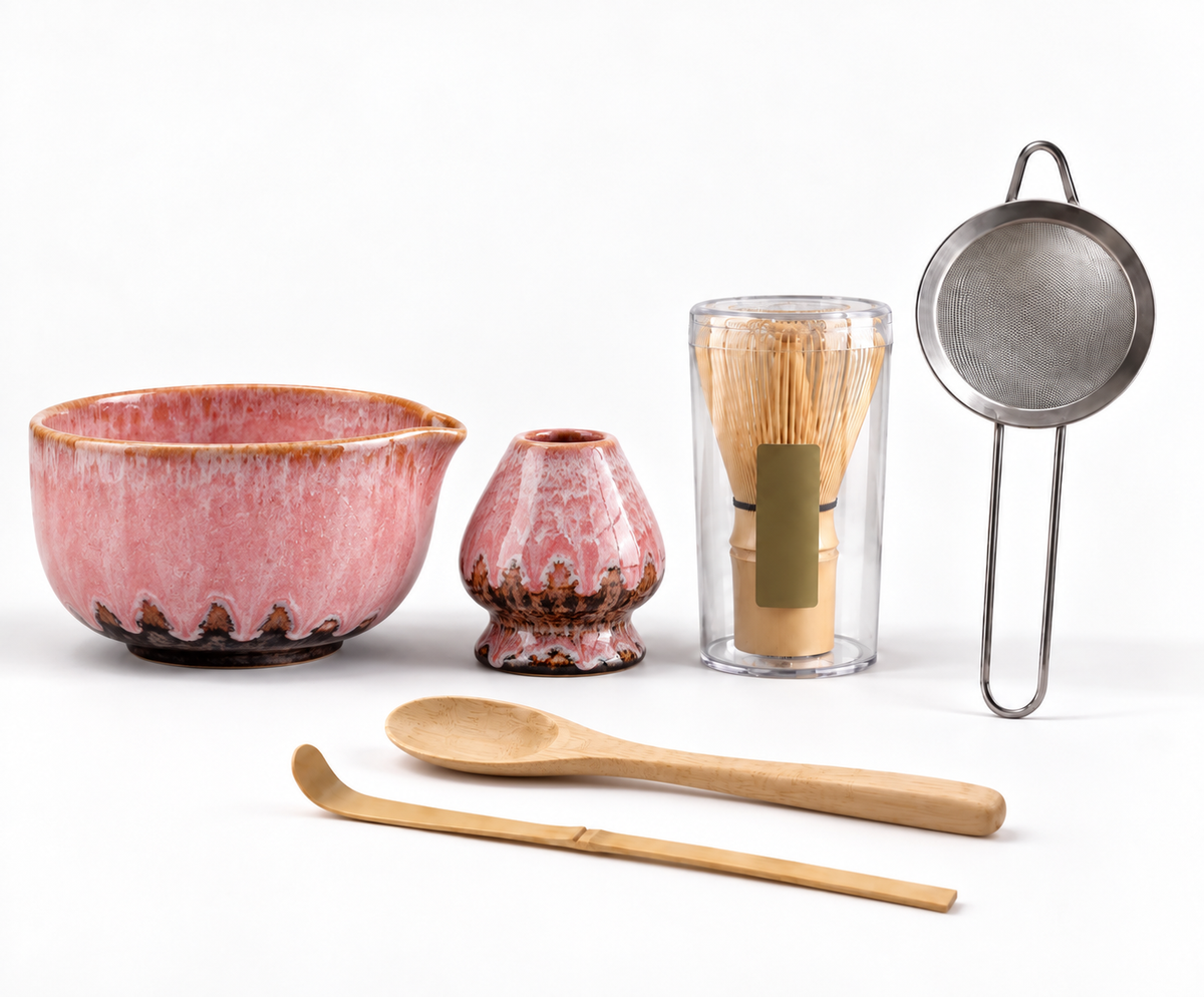 Kit Matcha Premium - Rose Sakura