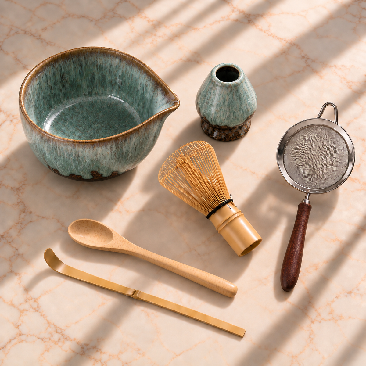 Kit Matcha Premium – Jade Sauge