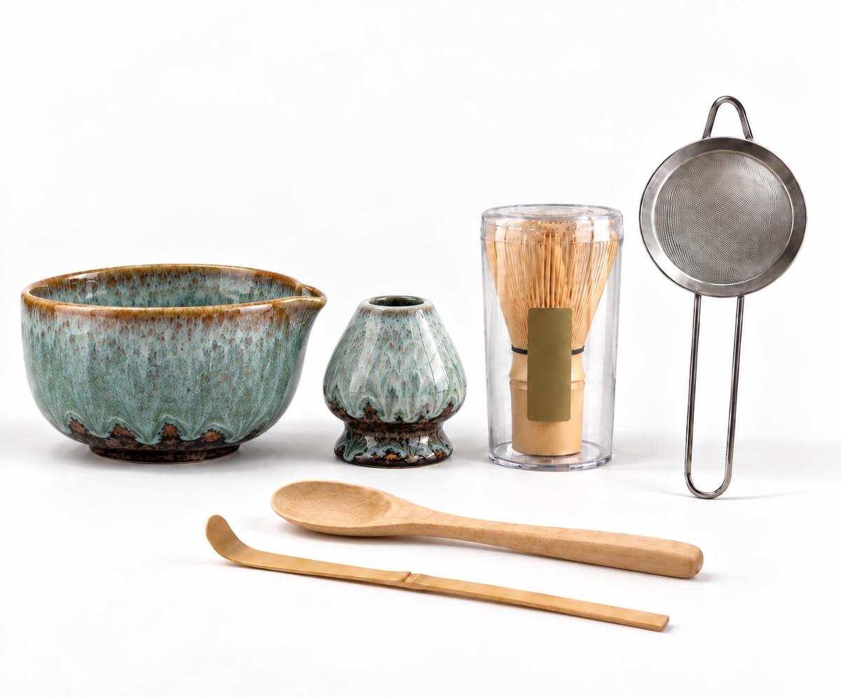 Kit Matcha Premium – Jade Sauge
