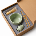 Kit Cérémonie Matcha 5 Pièces - Vert Céladon
